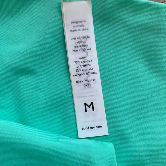 BOUND BY BOND-EYE Zeppline Side Tie Bikini Bottoms (M) - Picture 4 of 5